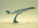Модель самолета Bombardier Global 7500 (М1:100,  RA-73592)