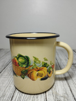 Кружка 1,0л с рисунком Урожай кремовая 1с3с