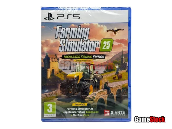 PS5 Farming Simulator 25: Highlands Fishing Edition (Новинка!) (Новый, Русские субтитры, PPSA-27897)