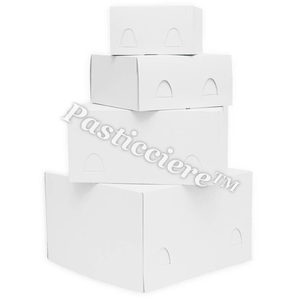 Короб ForGenika CHROM White 280*280*140 мм S (100 шт./кор.)