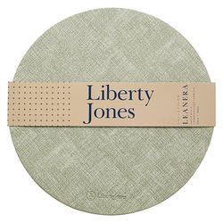 Набор из 4-х сервировочных салфеток Leanera, Ø35 см, мятные