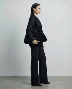 Черные брюки Лорен