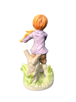 Фарфоровая статуэтка "Мальчик скрипач" Capodimonte