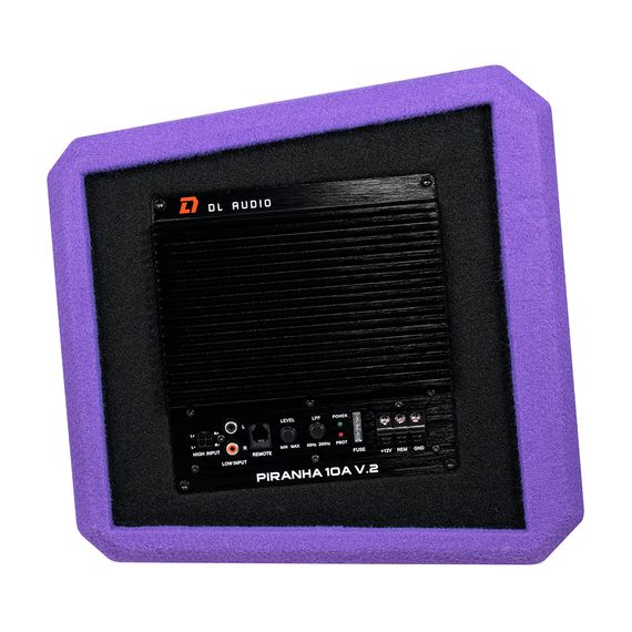 Сабвуфер DL Audio Piranha 10A Purple V2 активный