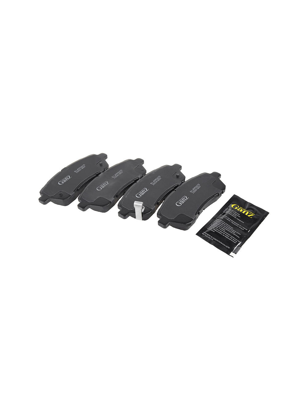 Колодки передние PRO-Line Ceramic FORD Fiesta 8-> GANZ GIJ09067C