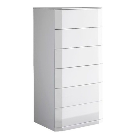 Комод вертикальный DUPEN S-102 белый