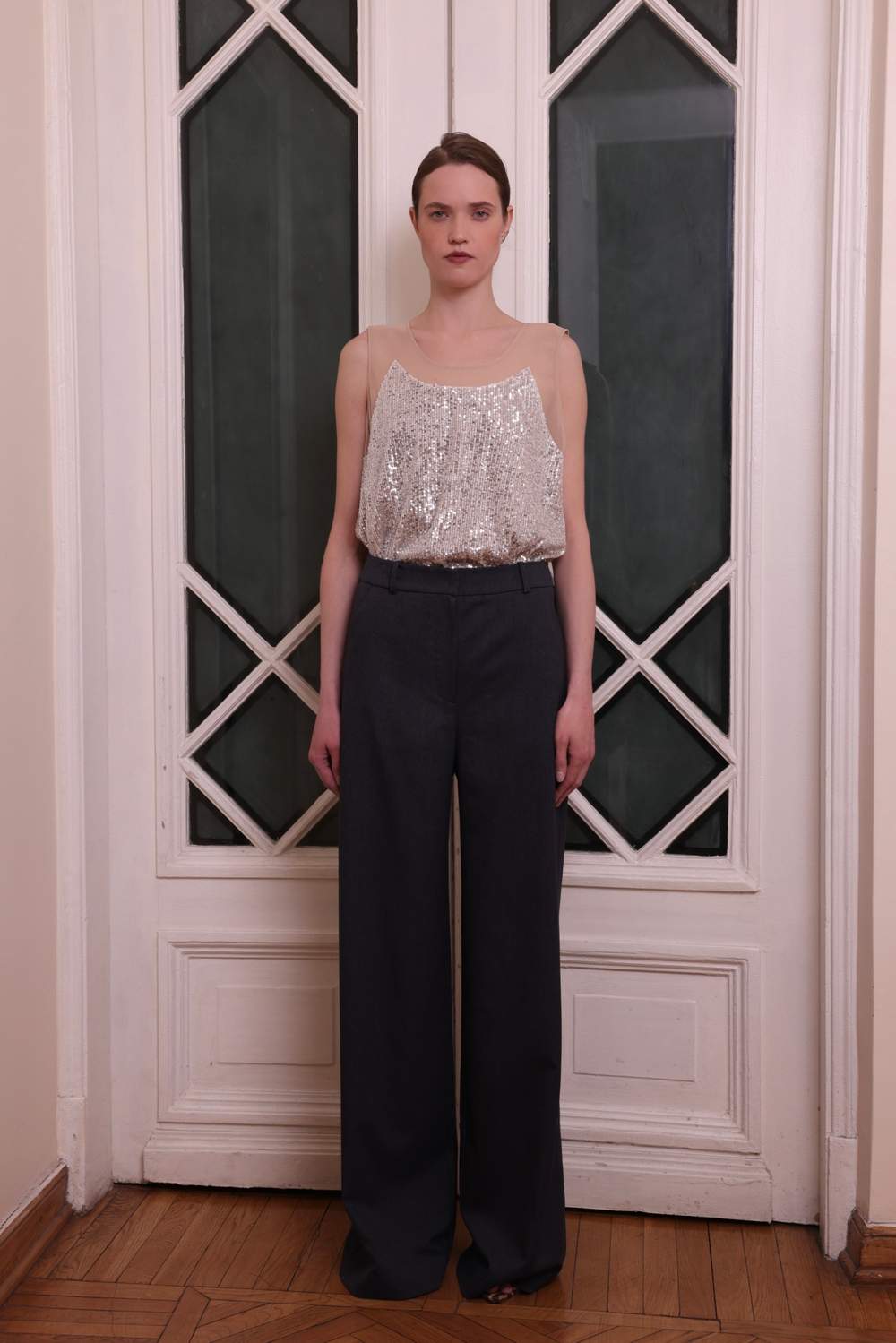 Брюки, темно-синий