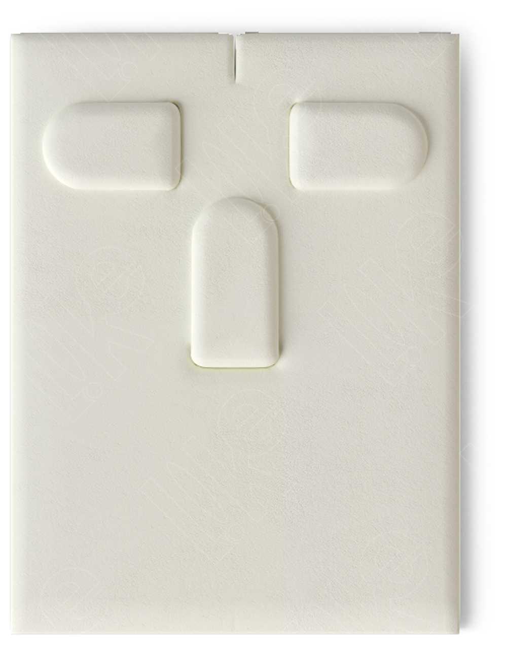 Вкладыш 08/наклонный/для гарнитура/3 язычка/прорезь для нитки