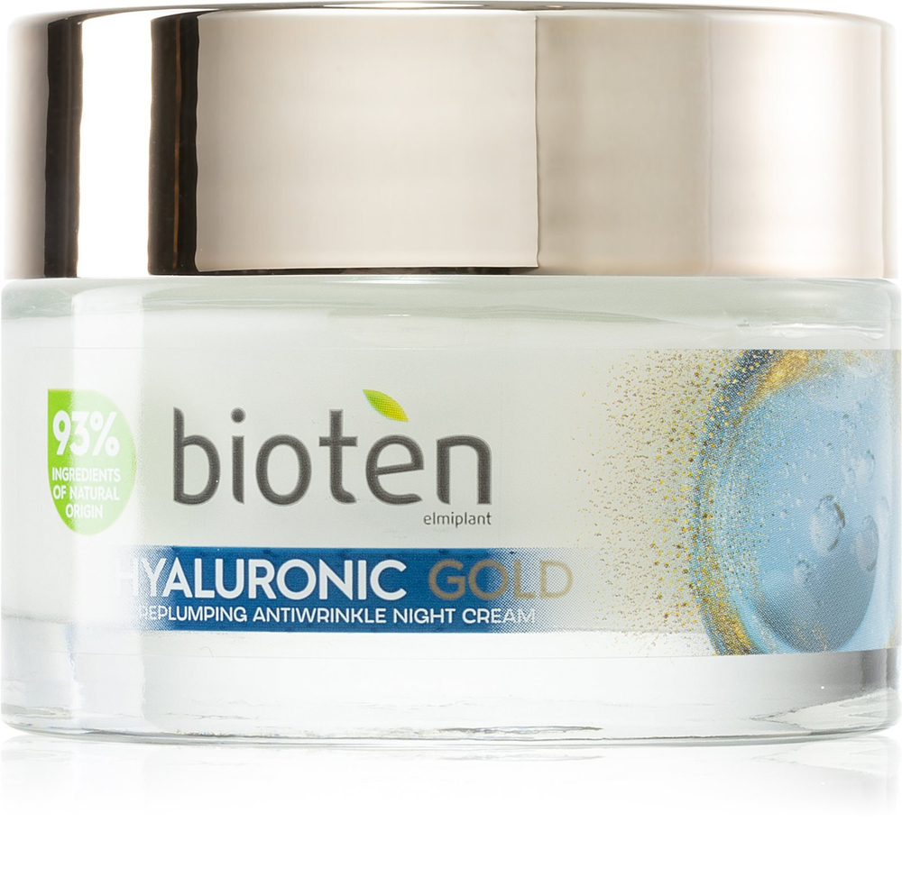 Bioten Hyaluronic Gold - интенсивный ночной крем против морщин /   50  ml  / GTIN 5201314114802