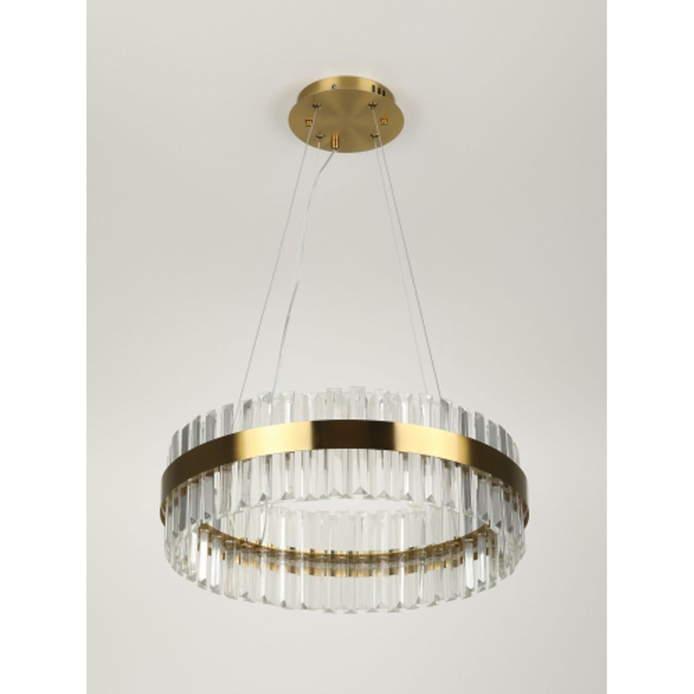 Люстра Rivoli Gwinnett 6193-201 подвесная светодиодная LED 3000-6300К 112 Вт с пультом | Rivoli