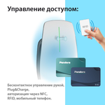 Зарядная станция Pandora Wall-E TT - Gb/T AC