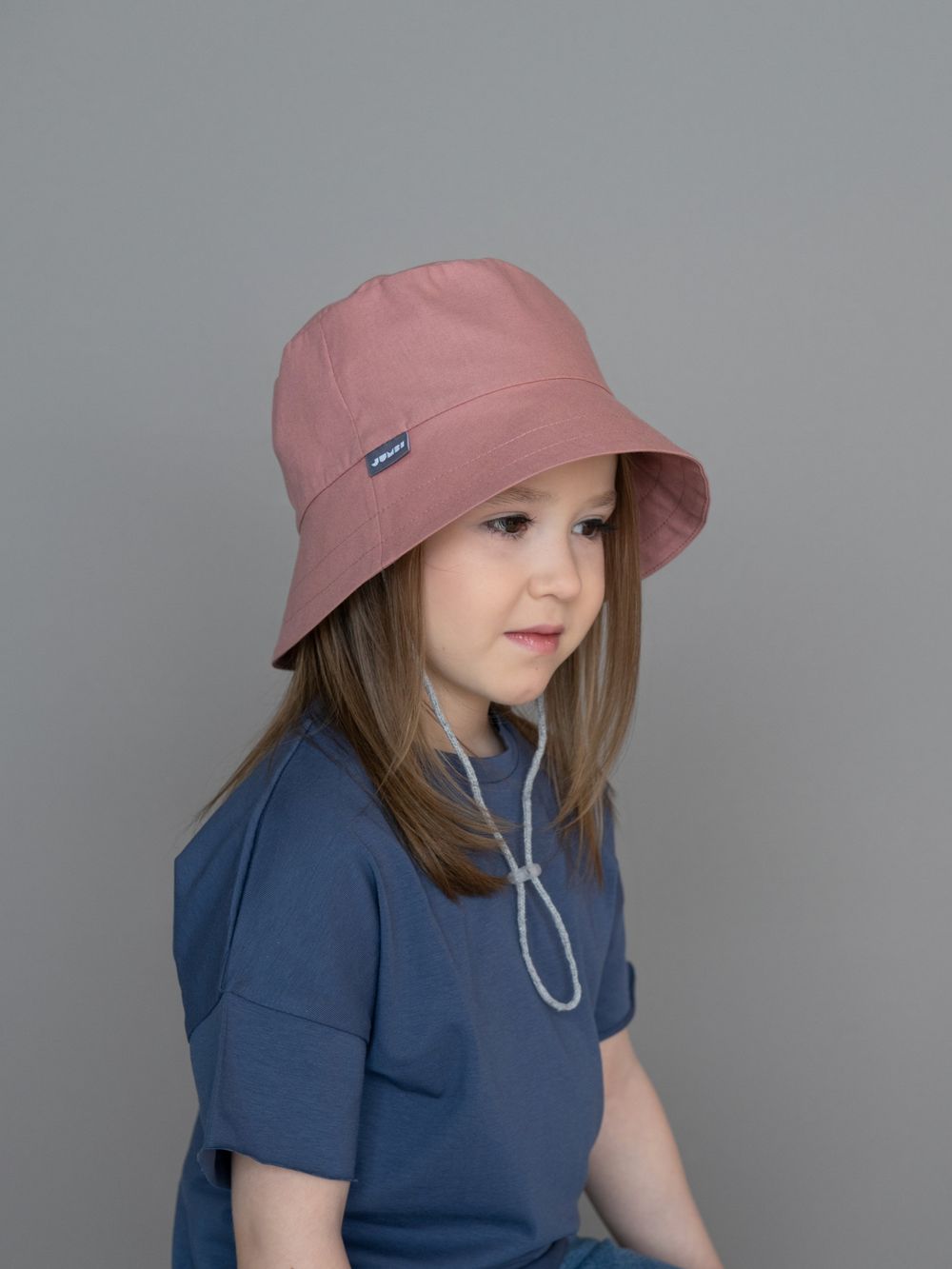 Панамка хлопковая КЕНГА (Сухая роза)