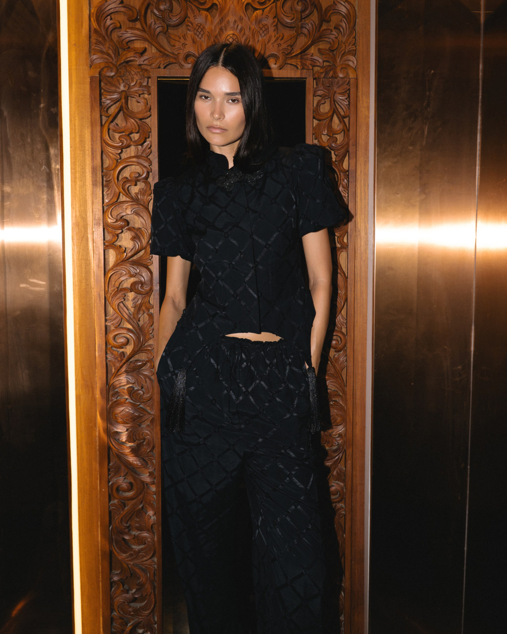 Жакет с кистями