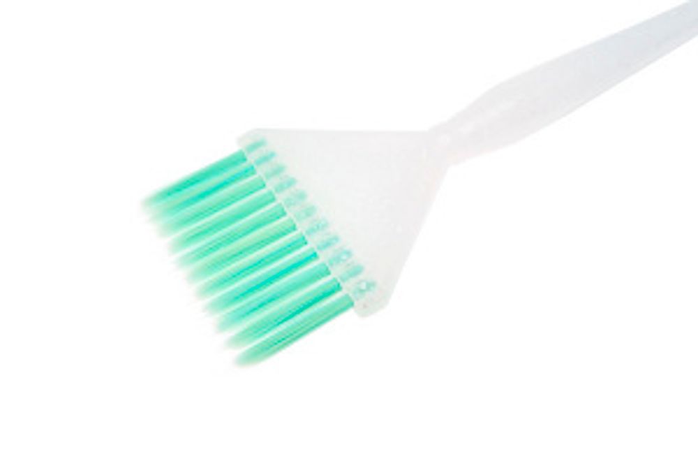 Кисточка для окрашивания волос Harizma, белая (h10923L)