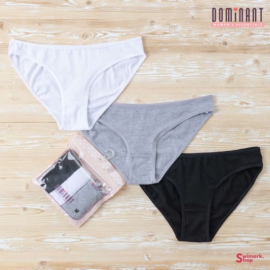 Трусики женские DOMINANT 35000-105, BIKINI, 3 шт. в уп.