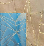 Плед 180*200см «LuxGeometry», цвет бежевый, микрофлис