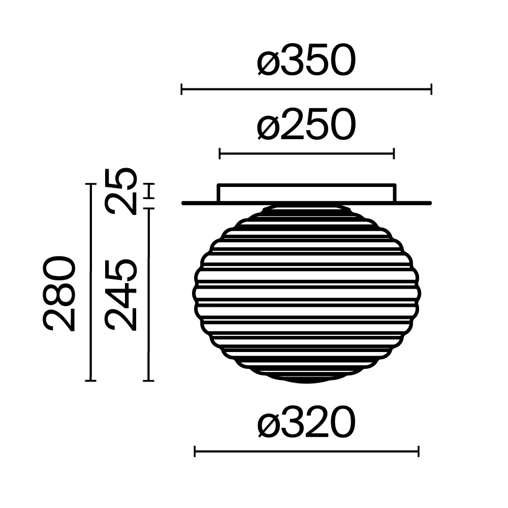 Потолочный светильник Maytoni REELS MOD268CL-01G