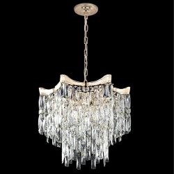 Citilux Моника CL308252 Люстра хрустальная подвесная Золото