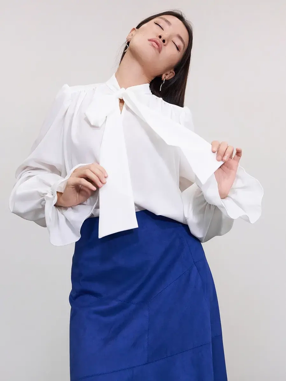 Блузка нарядная шифоновая