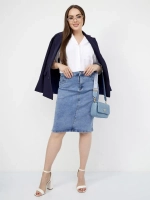 ❀ Юбка джинсовая большие размеры ❀