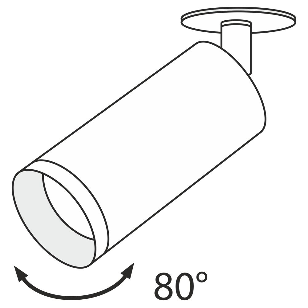 Встраиваемый светильник Technical C018CL-01W