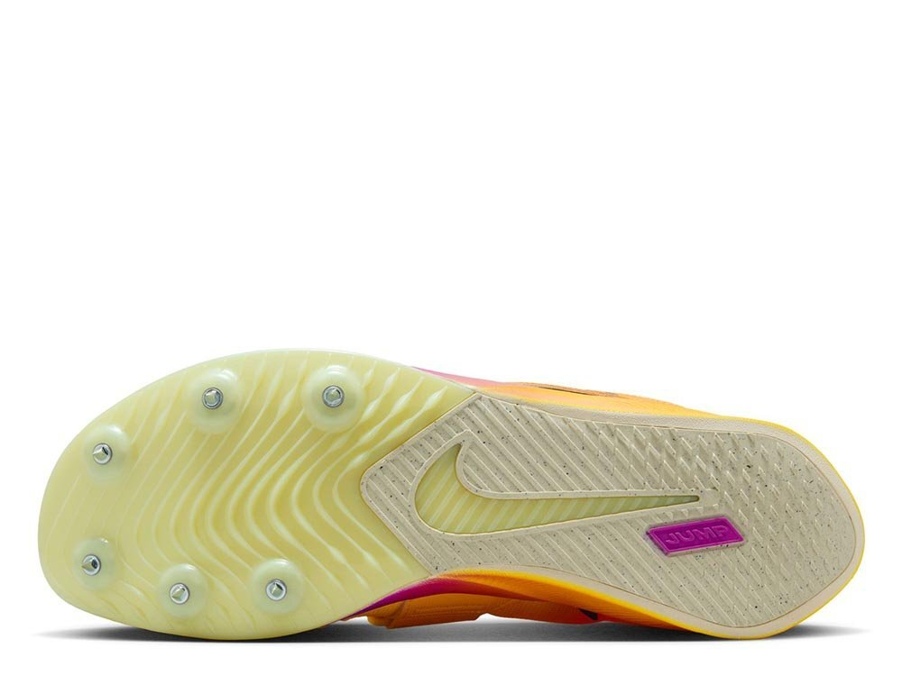 Шиповки беговые Nike Zoom Rival Jump U Желто-Синие