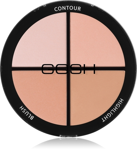 Gosh Contour'n Strobe - Контурная осветляющая палитра, 15 g