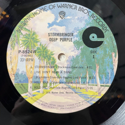 Винтажная виниловая пластинка LP Deep Purple Stormbringer (Japan 1974) (No Obi)