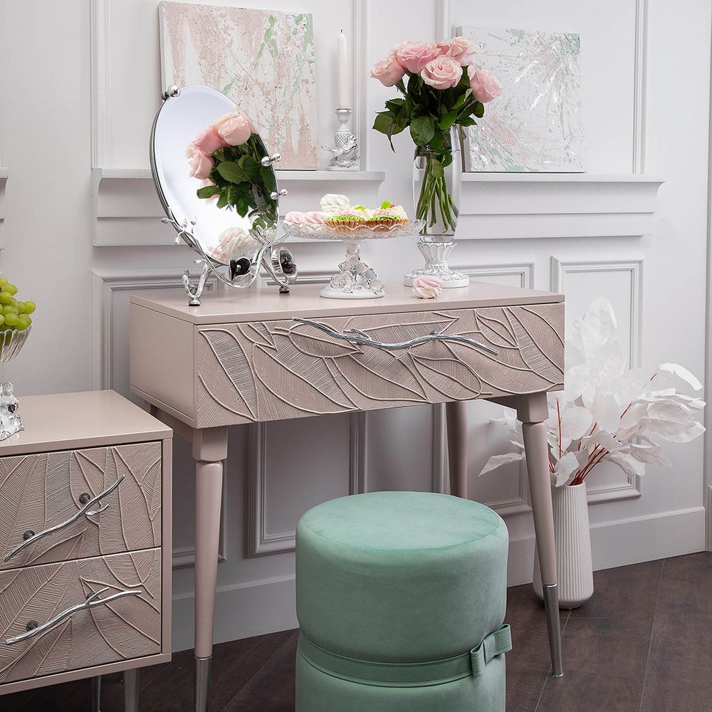 Настольное зеркало Орхидея Айс