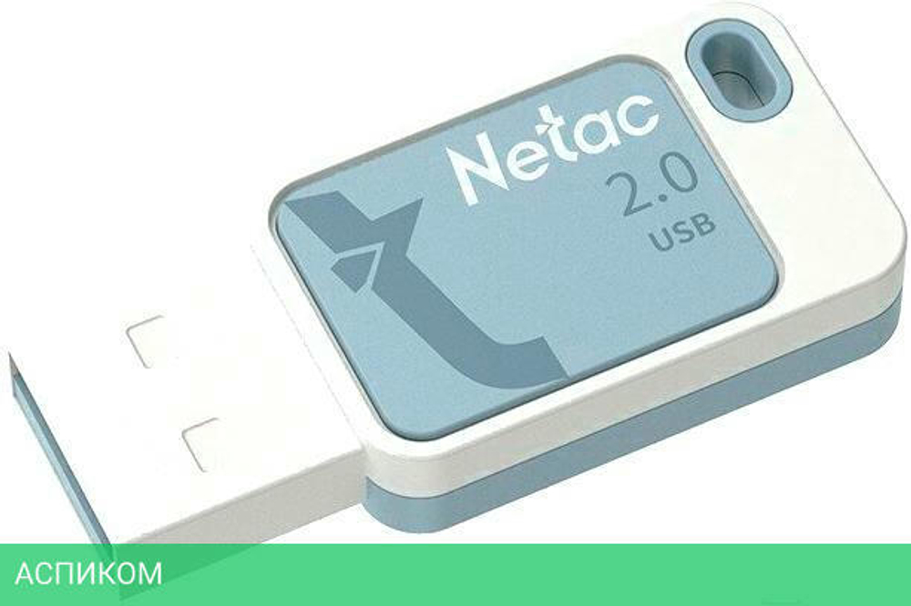 USB Flash-накопитель Netac UA31 8Gb синий (NT03UA31N-008G-20BL)