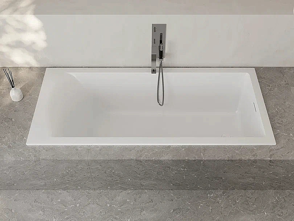Ванна Salini CASCATA KIT S-stone 104823M 170x70 белая
