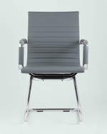 Кресло для посетителей TopChairs Visit серое