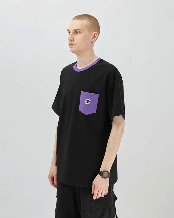 Футболка Phat Purple Pocket 215 Black - фото 3