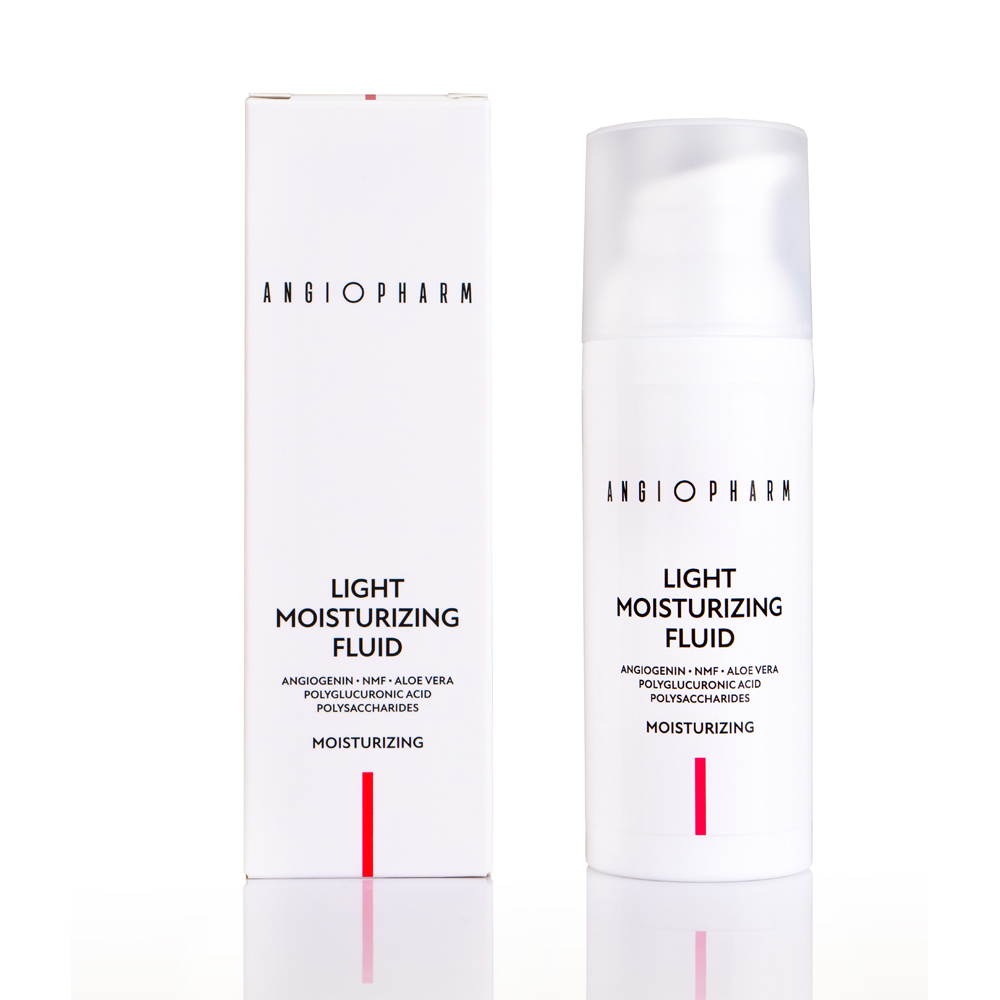 Легкий увлажняющий флюид ANGIOPHARM Ligh Moisturizing Fluid 50 мл
