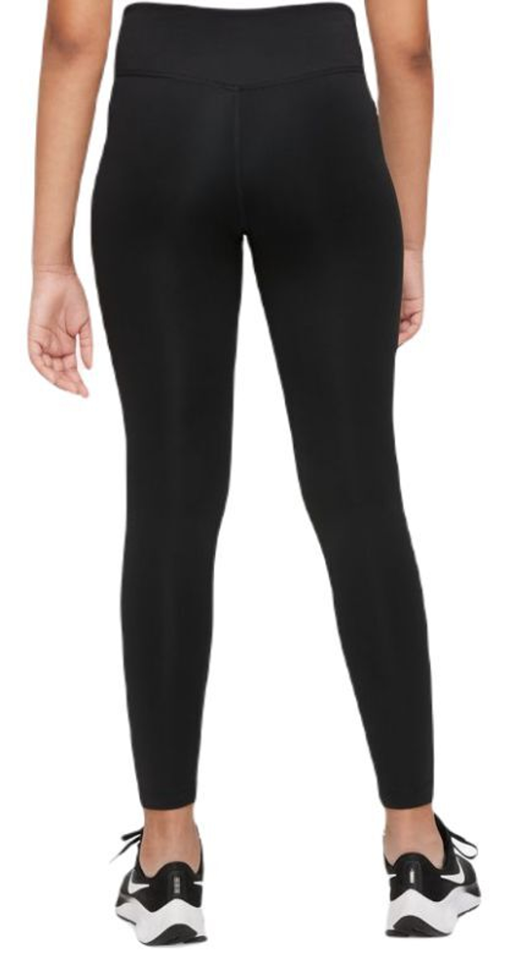 Штаны для девочки теннисные Nike Dri-Fit One Legging - черный