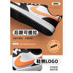 Женские кроссовки Nike Court Borough Low 2 'White Black Orange' BQ5448-115