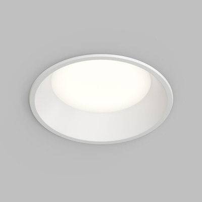 Встраиваемый влагозащищенный светильник TRIM, 24 Вт LED 3000-4000-6500K, IP44, алюминий, акрил