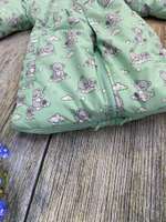 Комбинезон-трасформер детский 2в1 "Мишутка" , модель: 72-18 (Цвет: Песочный, Размер: 80)