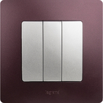 Рамка 1 пост сливовый ETIKA Legrand