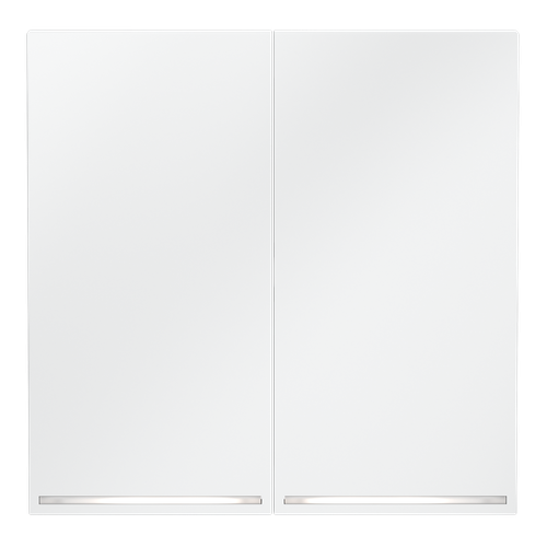 Клавиши для выключателя/переключателя двухклавишного с подсветкой, S70 (белый матовый)