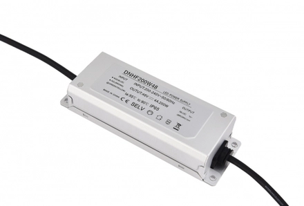 Donel,200Вт,DC48В,4А, IP65, 176x57x31 мм, блок питания для Sling System,серия:DN8HF