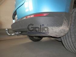 Фаркоп оцинкованный Galia V069C для Volkswagen Tiguan 2007-2016, 2016-, Audi Q3 2011-2018(паспорт и сертификат в комплекте)(без электрики)