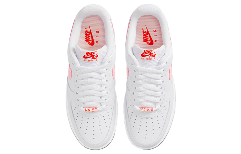 Кроссовки Nike Air Force 1 Low 07 "Valentine'S Day" (Женская размерная сетка)