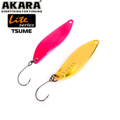Блесна колебалка Akara Lite Series Tsume 40 3 гр. Go-28