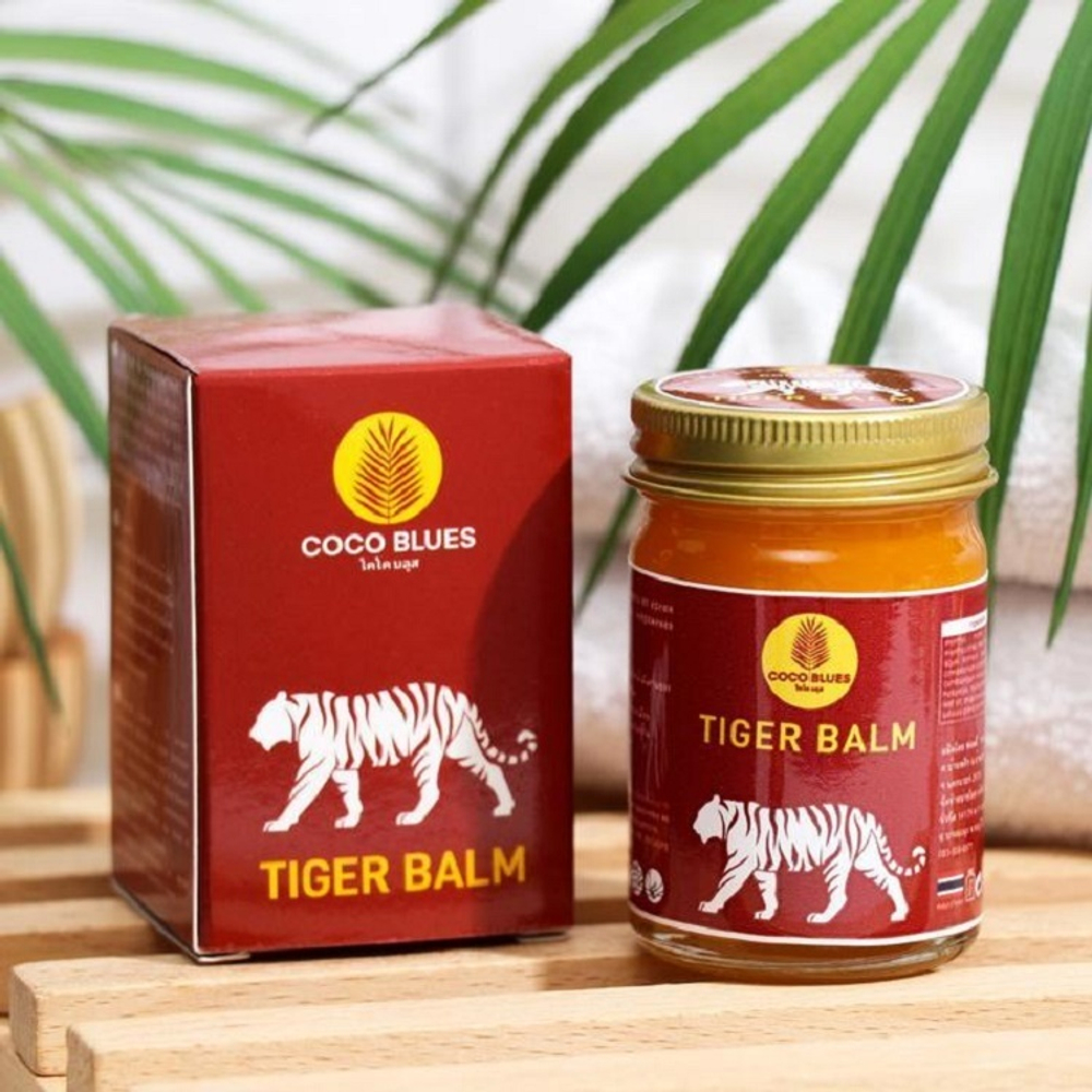 Бальзам Тайский Тигровый Coco Blues Tiger Balm Original,50 г