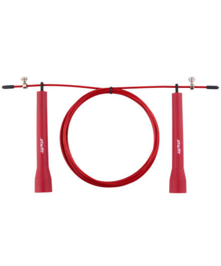 Скакалка RP-202 ПВХ скоростная, бордовый, 3 м