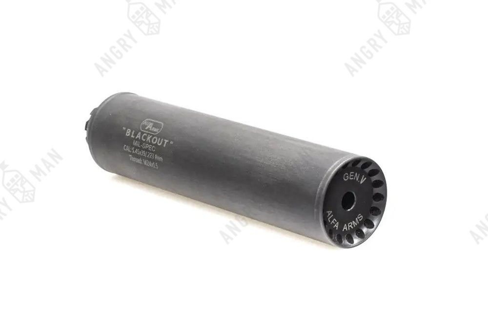 Газоразгруженный ДТКП закрытого типа на АК-74, кал. 5,45/.223Rem резьба 24х1,5, Alfa Arms