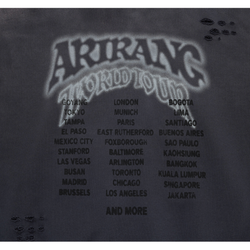 Мерч BTS Zip-up Hoodie (Charcoal)