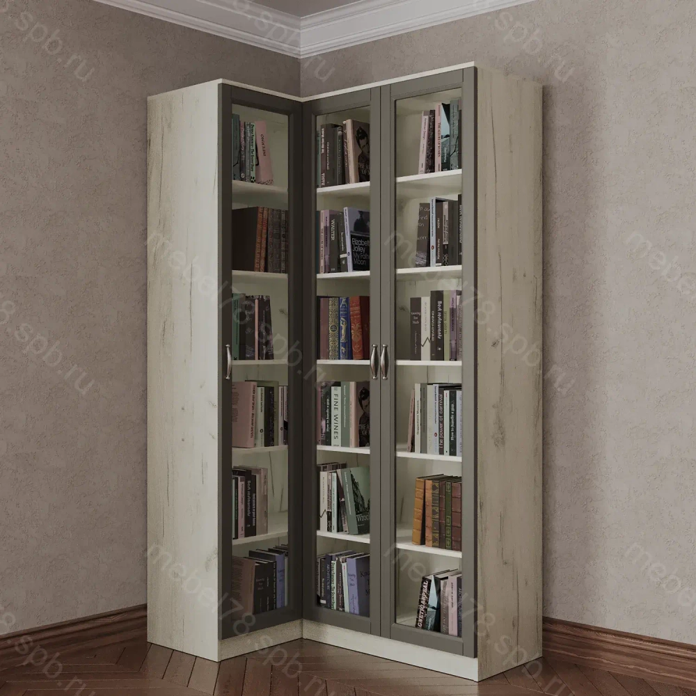 Шкаф угловой №21