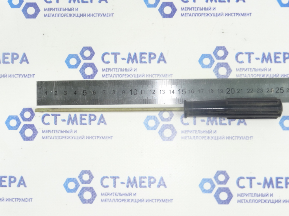 Отвертка шлицевая плоская (минусовая) 250х4.2х0.8мм (Карболитовая ручка) СССР